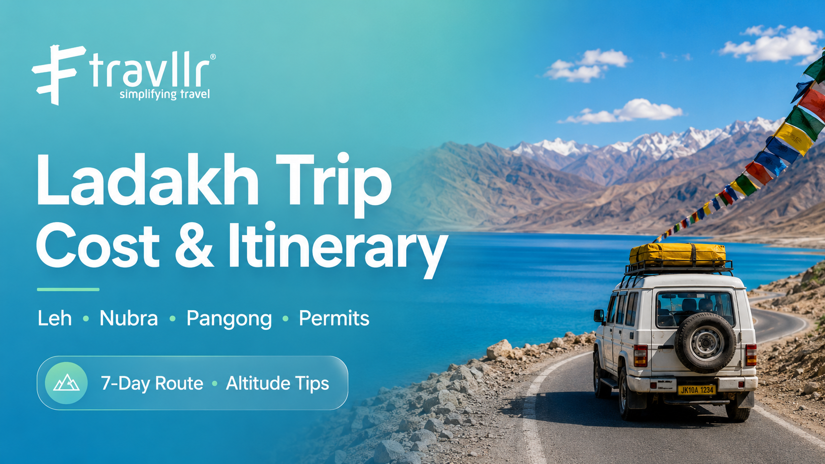 Ladakh Trip Cost and Itinerary: Leh, Nubra, Pangong, Permits and Altitude Tips