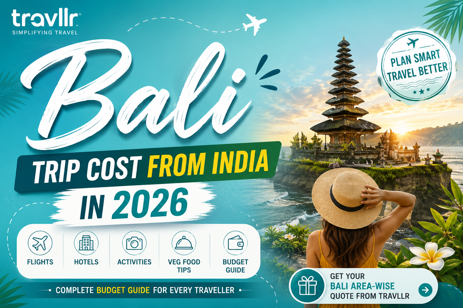 Bali Trip Cost from India in 2026: Flights, Hotels, Activities and Veg Food Tips