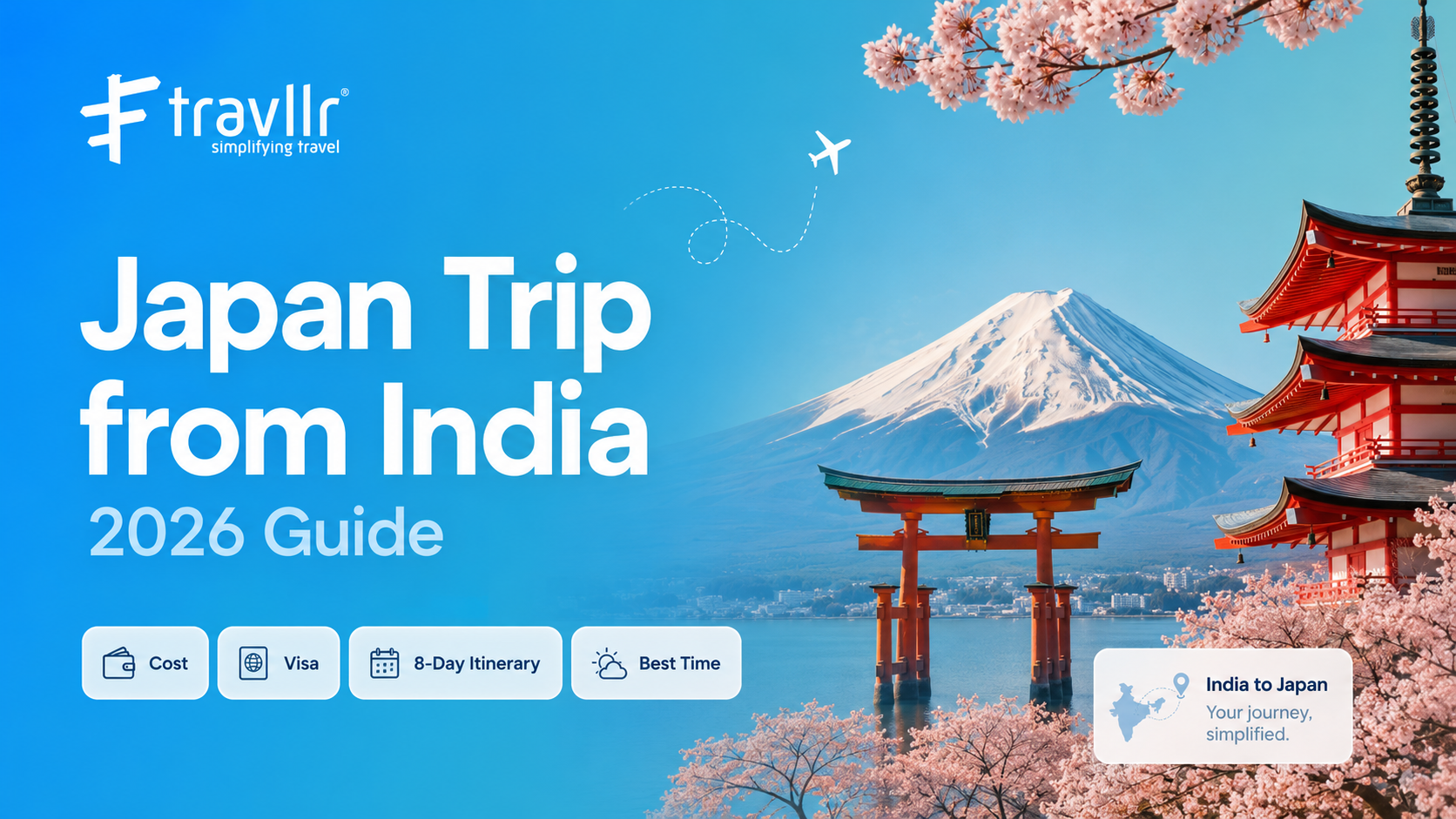 Japan Trip from India in 2026: Cost, Visa, 8-Day Itinerary and Best Time to Visit